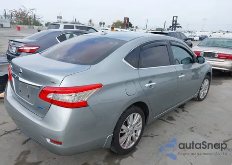 2014 Nissan Sentra Sl из США, поврежденный, VIN 3N1AB7AP5EY319090
